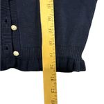 Karl Lagerfeld  blue button down lace cardigan size small Photo 5