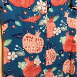 Modcloth Pepaloves Pomegranate Printed Shirt Dress Size M Photo 4