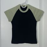 Brandy Melville  Baseball Baby Tee Photo 0