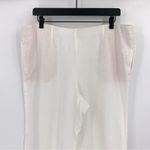 J. JILL Pure Jill Linen Crop Pants White M Missy (XL/XXL?) Photo 1
