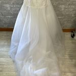 Sonia Cholette Elegant White Strapless Wedding Dress Size 10 Photo 3