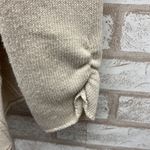 Anthropologie  Cream Open Front Cardigan S Wool Blend “Knitted & Knotted” Photo 6