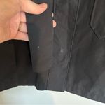 The North Face  Woman’s Black Belted Trench Coat w/ Hood Size Medium Photo 2