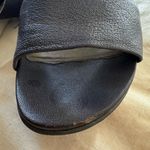 Eileen Fisher sport tumbled leather sneaker sandal size 7 silver grey Photo 4