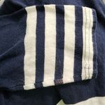 J.Crew  Striped Top‎ 3/4 Sleeve Boat Neck Pink Accent Casual Tee Shirt Medium Photo 6