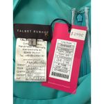 Talbot Runhof NWT Turquoise Gobhan2 Draped Gown Size 4 Formal Dress Blue Photo 4