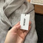 Jason Wu - Linen Sleeveless Blazer Wrap Dress Button Front, NWT Size M Photo 5