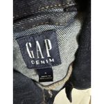 Gap Y2K  Collection Womens Denim‎ Jeans Jacket embellished Pink Donut Sequins S Photo 1