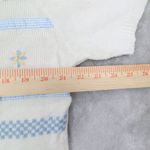 Cricket Lane Collection Vintage Womens‎ White Floral Short Sleeve Sweater Large Photo 3