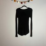 Lululemon  Cabin Yogi Long Sleeve Inkwell / Heathered Medium Grey Photo 5