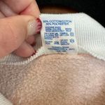 Jerzees VTG Collared Embroidered Flower Sweatshirt XL 46 Cottagecore Grannycore Photo 8