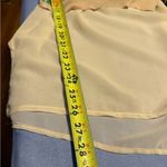 Fate Cream and Green Leopard Print Sleeveless Tank Top Size M Photo 3