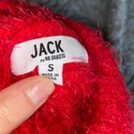 Jack by BB Dakota Red Fuzzy Turtleneck Sweater  Photo 4