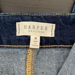 Harper Heritage  Women’s Denim Front Zipper Top Size Medium Photo 2
