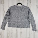 No Comment  Gray Cropped Choker Collar Sweater Women's Size Large Photo 7