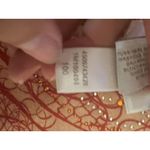 Chico's  Top‎ Women Size 0 Colorful 3/4 Sleeve Round Neck Tunic Shirt Sequins Photo 10