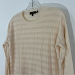 Theory Hilson S Refined Merino Wool Striped Knit Sweater Lightweight Photo 2