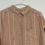 American Eagle Striped Button Down Shirt Photo 1