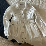 ZARA Denim Dress Photo 2