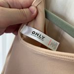 Old Navy New with tags  bodysuit XS tan beige cream neutral nude v neck Photo 5