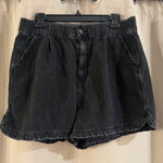 American Eagle  Black Denim Women's Shorts Photo 0