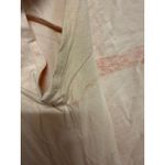 H by Halston  Pink Cotton Blend Geometric Short Sleeve TShirt Sizd Large Photo 4