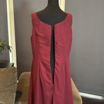 Women’s Mother of the Bride Formal Chiffon Dress ZipBack Matching Jacket Size 20 Red Photo 8