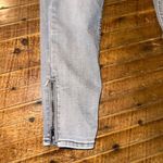 White House | Black Market gray moto 4 skinny crop jeans Photo 1