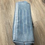 Anne Klein Blue Crocodile-Embossed Tote Bag Photo 6