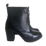 Adriana New York NWT  Zippered Booties 3 Inch Heel Womens Vegan Leather Shoes 8.5 Photo 1