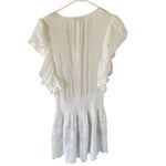 Ramy Brook Harlow Eyelet Linen-Blend Minidress Photo 2