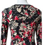 Laura Ashley  3/4 Sleeve Henley Snap Button Top, Sz S Photo 7