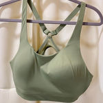 Athleta  Advance Sports‎ Bra Sage Green Medium Support Workout Athletic Wear 36C Photo 0