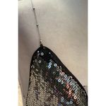 Jaded London  Sequin Asteria Top in Black and Grey 0 XS New Womens Backless Crop Photo 6