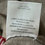 YOON Poncho Sweater Cowl Neck Taupe/Brown Size Small S Tan Photo 7