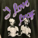 The Vintage Shop Vintage 1992 I Love Lucy Black Single Stitch Talking Tops Large L Lucille Ball Photo 4