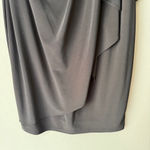 Cache sz 8 Black one shoulder mini Dress Photo 2