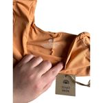 Toast Swim X Free People Signature One Shoulder Crop Bikini Top Sandstone XS Brown Photo 1