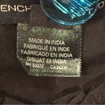 French Connection  Poplin Mini Dress Organic Cotton Puff Short Sleeve Black Small Photo 10