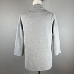 J.Crew Womens Sophie Open Front Sweater Blazer Size XS Gray Heather Cotton Wool Photo 2