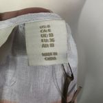 Cynthia Rowley NEW  100% Linen Striped Shift Dress Photo 5