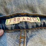 J Brand  cropped raw hem straight leg size 29 distressed/patched jeans. Photo 3