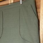 Loft Ann Taylor Womens size 16 olive green skirt Photo 2