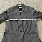 Loft size 14 Light grey blazer- lightweight & work appropriate inverted collar Photo 2