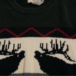 Dockers Vintage Inspired Knit Moose Sweater Size Medium Photo 3