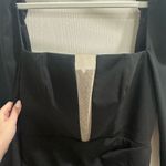 Michael Costello  x Revolve Raquel Black Long Sleeve Mini Dress Photo 4