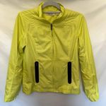 ep pro Tour Tech Womens Jacket Size Small Golf Full Zip Neon Yellow Athletic Photo 11
