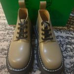 Bottega Veneta Beige ‘The Bounce’ platform Ankle Boots Size 38 Photo 2