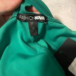 FashioNova One Shoulder Maxi Cut Out Dress Photo 3