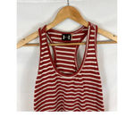 H by Bordeaux  Striped Cotton Tank size small Photo 2